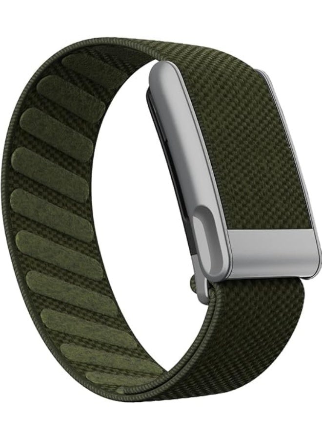 Compare SuperKnit Band Strap for WHOOP 5.0MG, One, Peak, Life Devices – ECG Compatible UltraSoft, Adjustable & Stylish Band with UShape Silver Connector at KSA Price