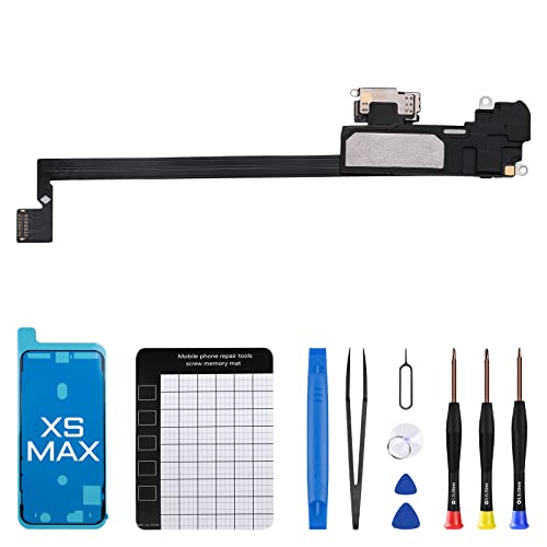 Compare DGSCSMY for iPhone Xs MAX Earpiece Front Speaker Replacement Repair 65 OEM Ear Module Ambient Light Sensor Proximity Sensor Connector Fix Tools Kit XSMAX A1921 A2101 A2102 A2103 A2104 at KSA Price