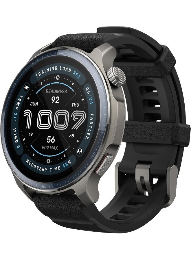 Compare Balance 2 Smart Watch 47Mm Amoled Sapphire Glass Display, Offline Maps, Dual Band Gps, 21 Days Battery, 170+ Sport Modes, Hyrox And Golf Mode, Heart Rate And Sleep Tracker For Android And Iphone black at KSA Price