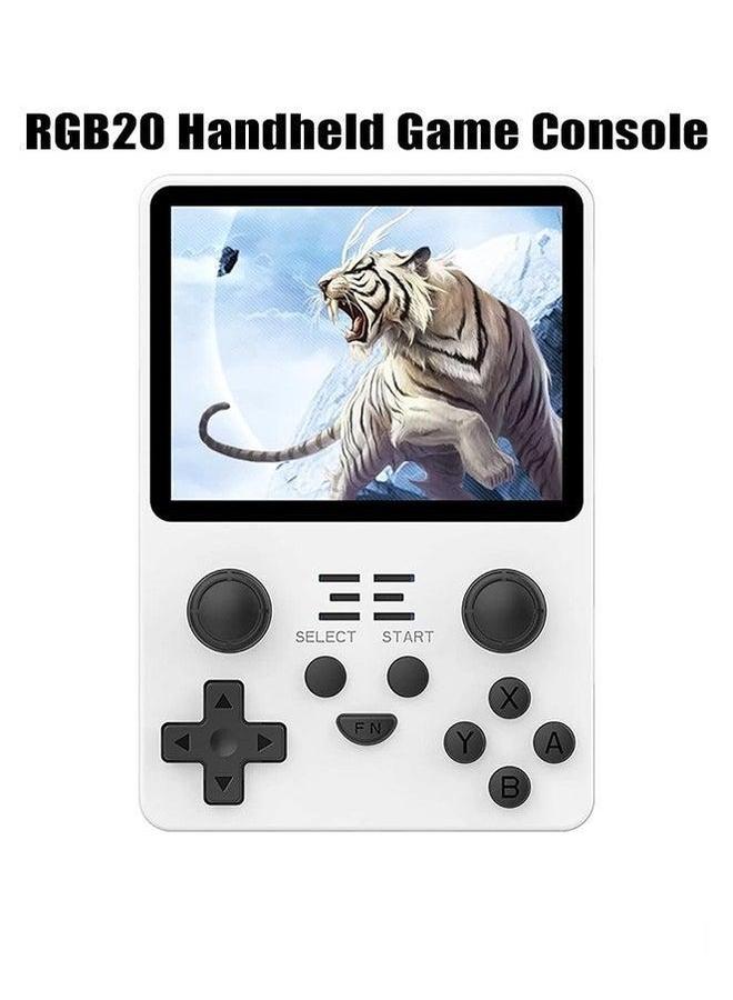Compare RGB20S Handheld Arcade Game Console, 3.5 IPS Console with 16G Card and 15000 Games, Open Source Player, Gift for Children Adults at KSA Price