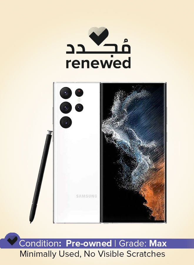 Renewed - Galaxy S22 Ultra Dual SIM Phantom…