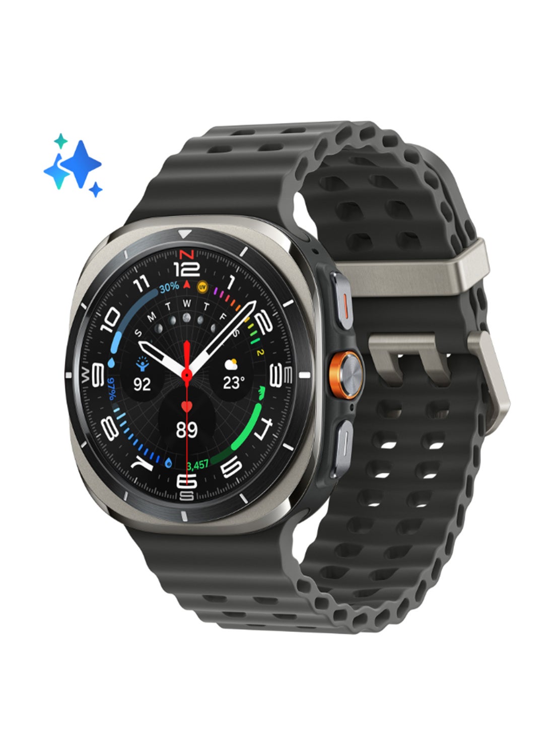 Compare Galaxy Watch Ultra LTE International Version Titanium Silver at KSA Price