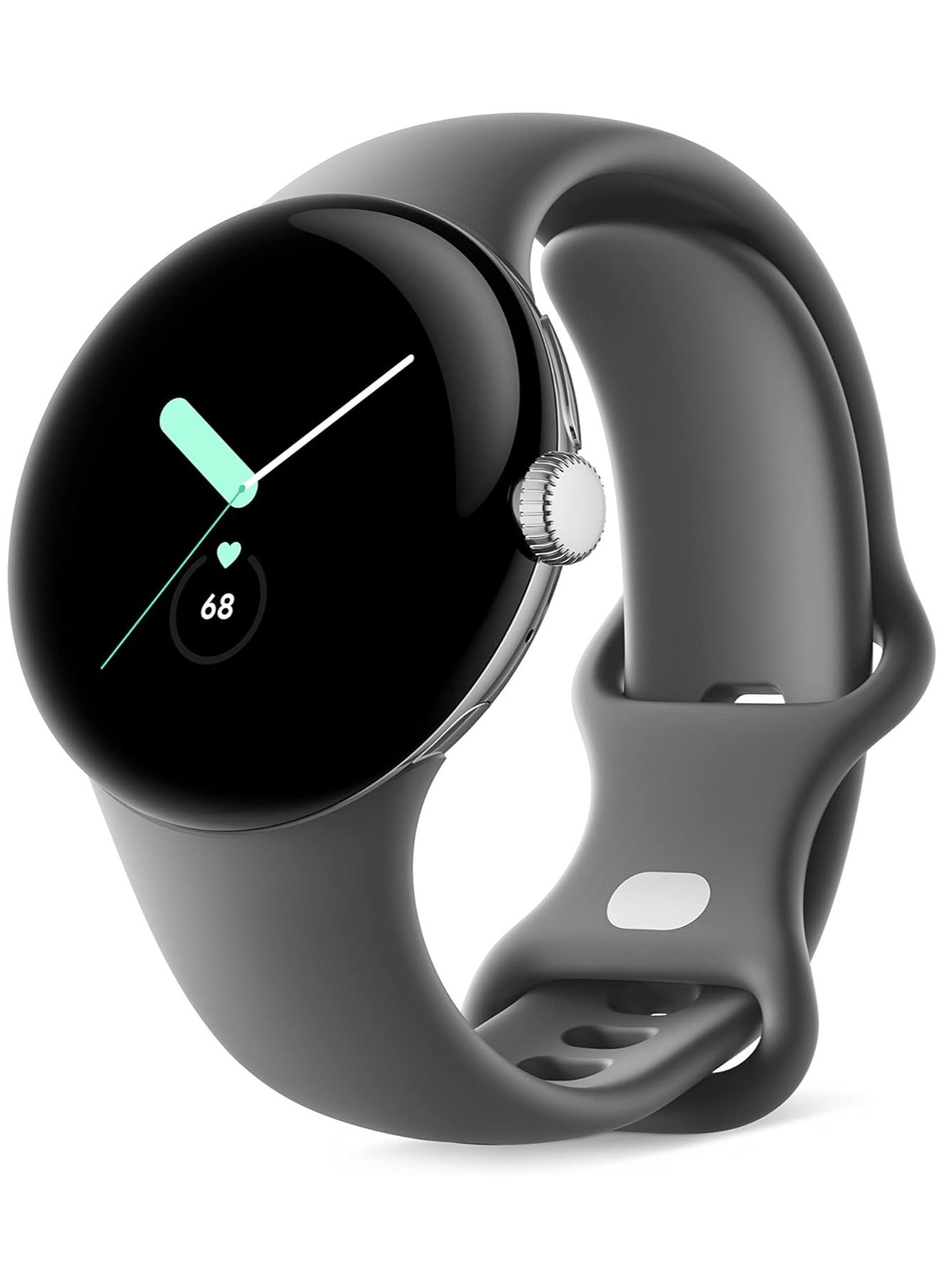 Compare Pixel LTE Watch  Fitbit Activity Tracking  Wear OS Staniless Steel Case Charcoal Active band at KSA Price