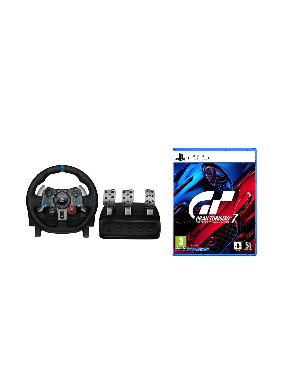 Logitech G29 Driving Force Racing Wheel & Pedals…