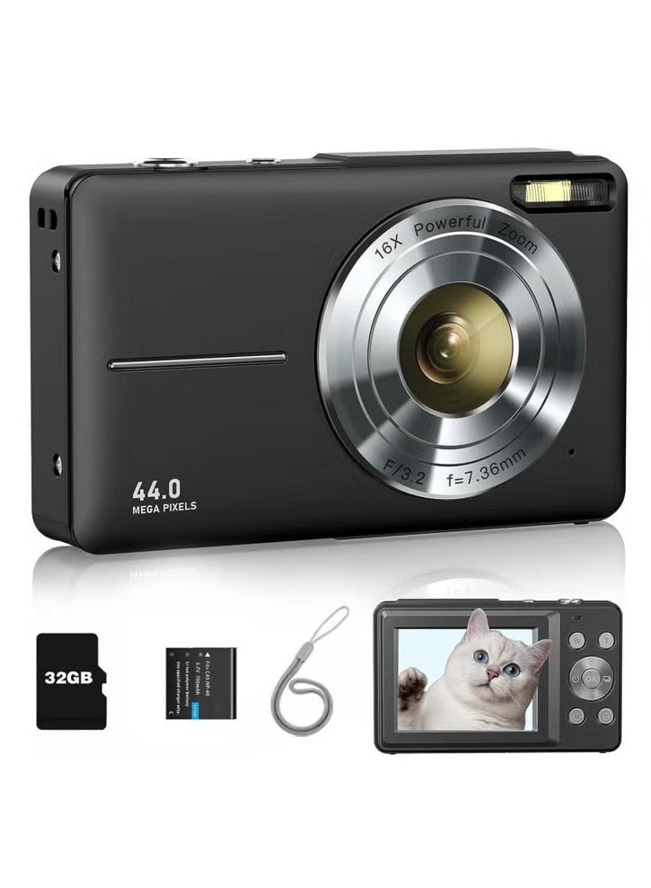 Digital Camera, 50MP Full HD 1080P Camera with…