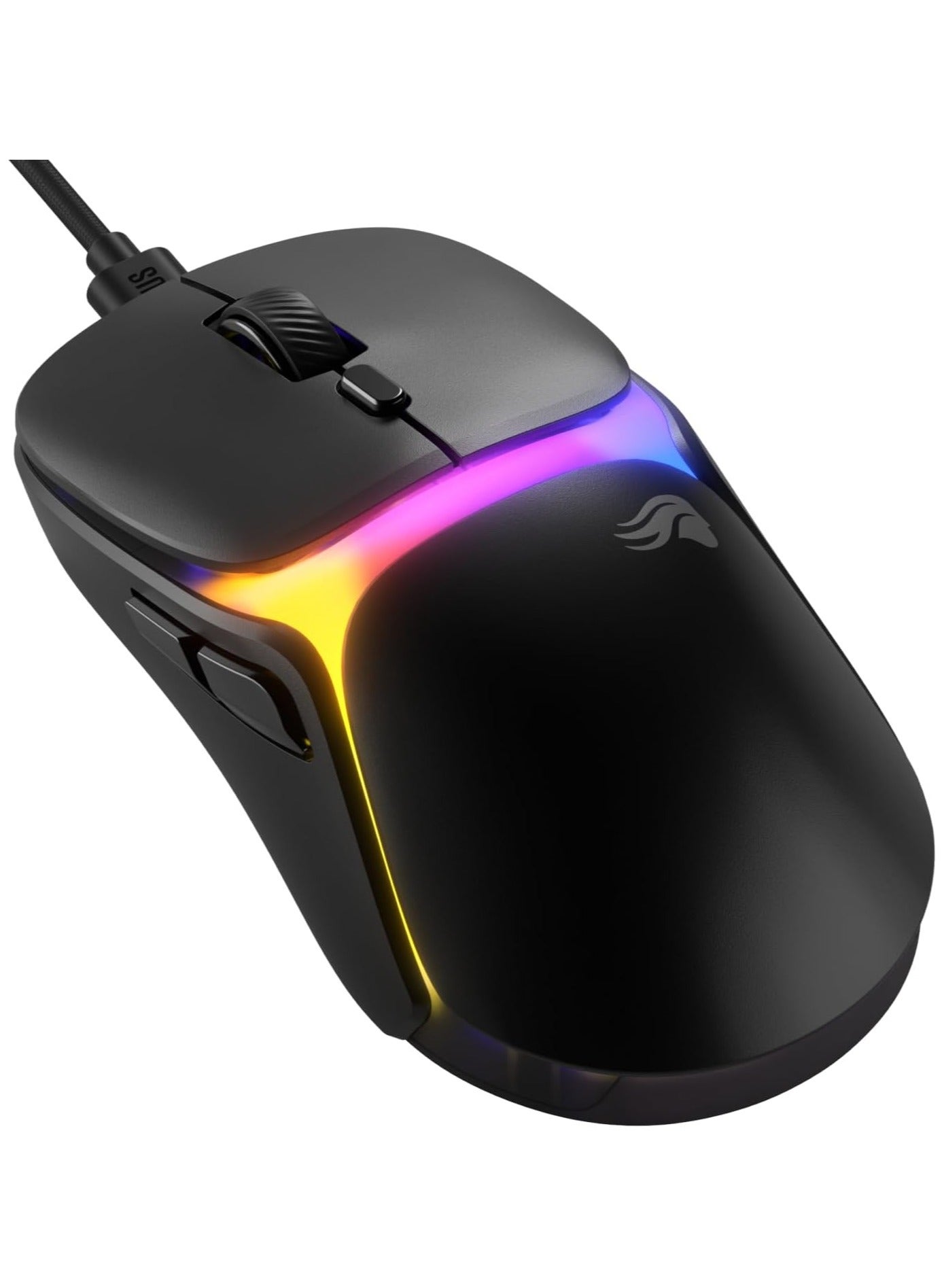 Compare Glorious Wired Gaming Mouse Model O3  Ultralight 54g Weight, 130M Click Optical Switches, 30K DPI BAMF 3.0 Sensor, 750 IPS Tracking, 50G Acceleration, Supports All Grip Types  Black at KSA Price