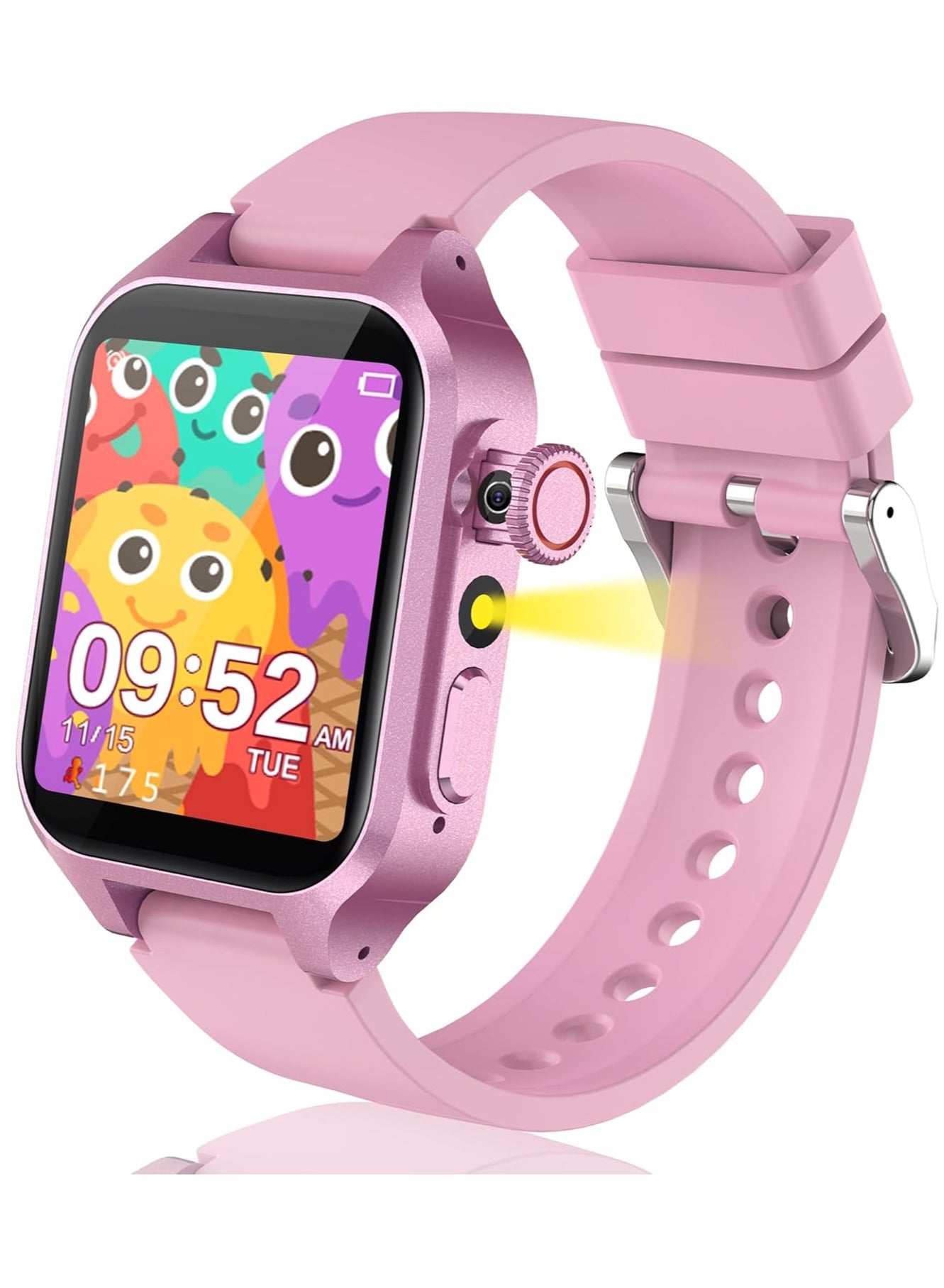 Compare Childrens Smart Watch 32 Games, Watch Child Boy Girl HD Camera Music Video Pedometer AudioBook Alarm Clock Smart Watch Children Birthday Gifts for Girls and Boys 312 Ys at KSA Price