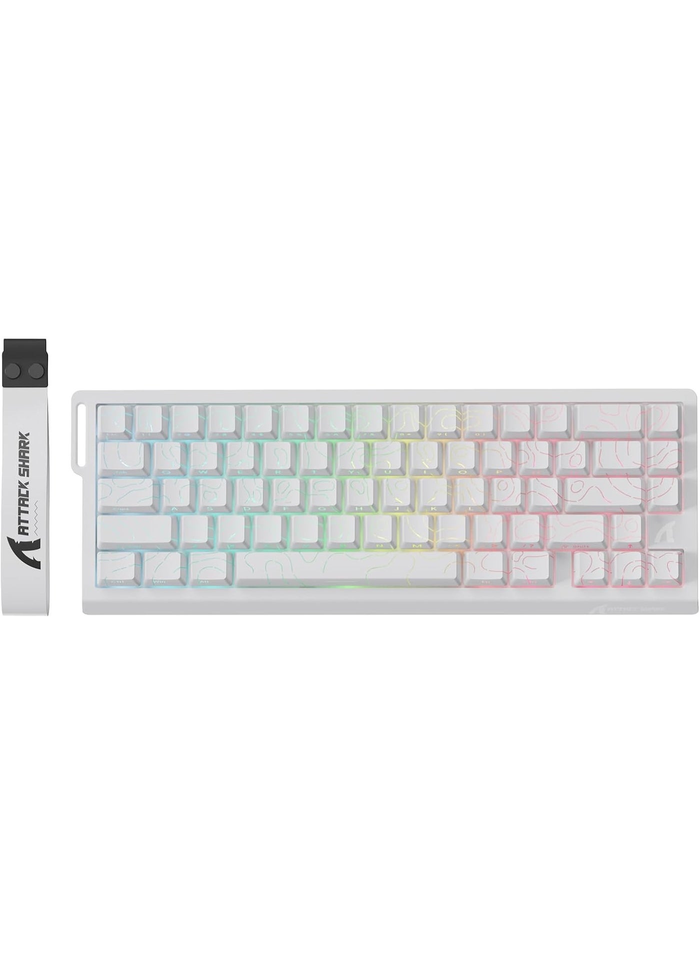 Compare ATTACK SHARK X68 PRO HE Wireless Gaming Keyboard, Rapid Trigger, Hall Effect Magnetic Switch, 8K Polling Rate, Adjustable Actuation, RGB Backlit, HotSwappable, Bluetooth2.4GHzWired at KSA Price