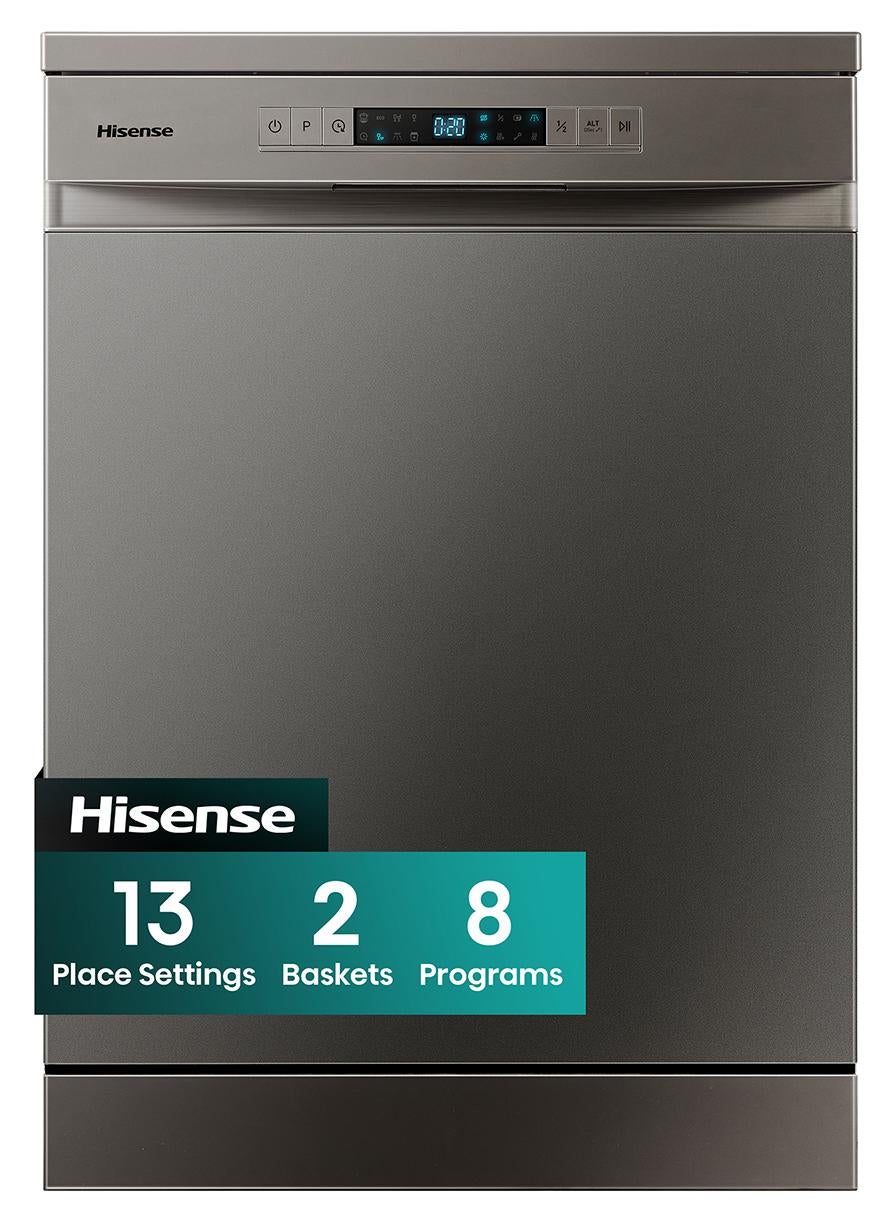 Freestanding Stainless Steel Dishwasher HS622E90G,…