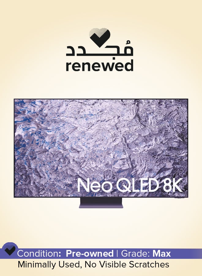 Compare Renewed   65 Inch Smart Neo QLED TV  8K 120Hz 65QN800C Black at KSA Price