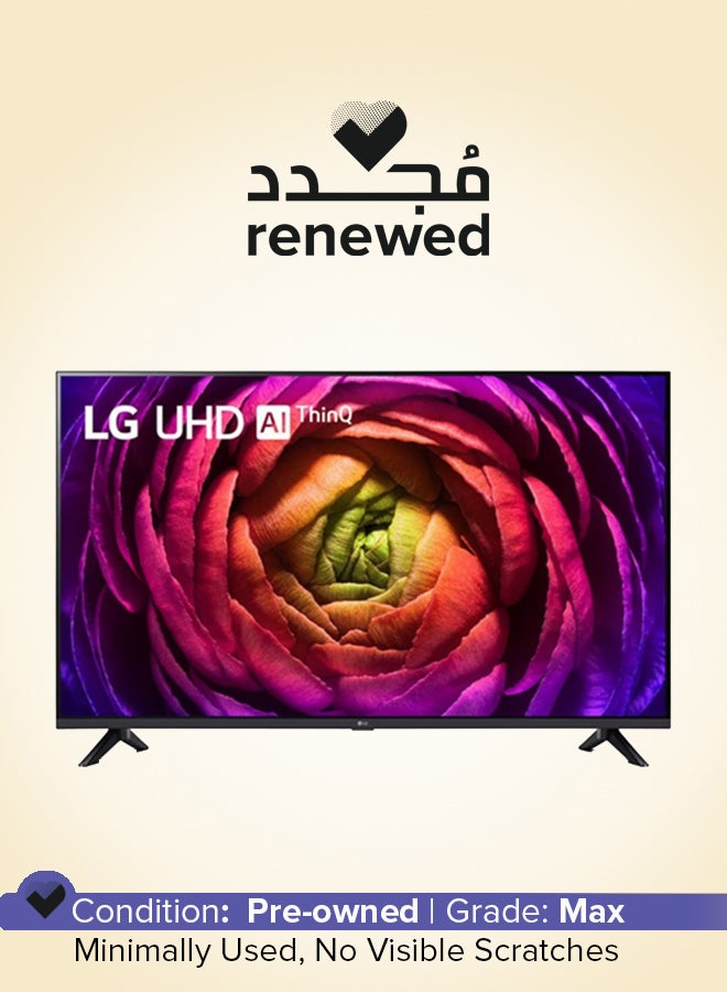 Renewed - 43 inch Smart TV 4K 43UR78 Black