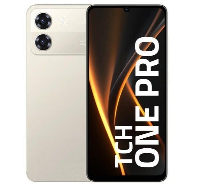 Compare TCH ONE PRO GOLD SMARTPHONE 6GB Physical RAM + 6GB Virtual RAM 128GB ROM International Version Dual Sim at KSA Price