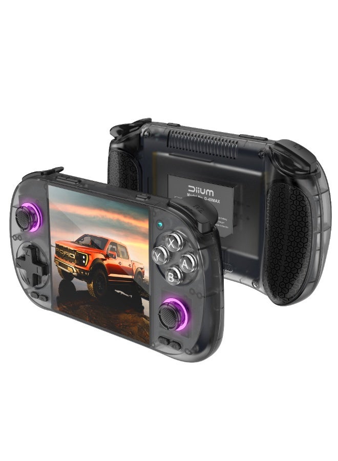 Compare D40 MAX Handheld Video Game Console – 4 Inch HD Screen, 64GB Storage, WiFi & Bluetooth, Android Retro Game Player with Joystick – Portable Gaming Console for Kids & Adults at KSA Price