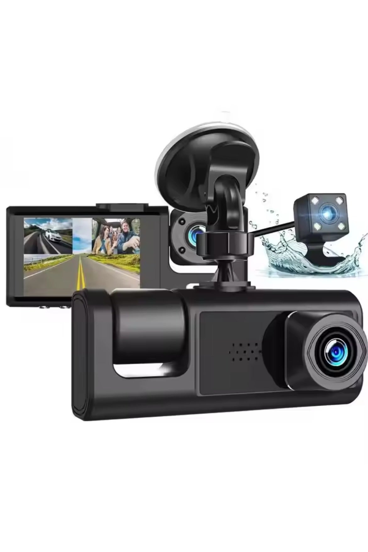 Car Camera Suction Cup Type Dash Cam Front…
