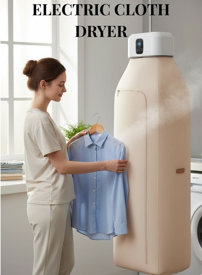 Compare Portable Clothes Dryer with Remote Control – Electric Garment Drying Machine, Wardrobe Style Folding Dryer, Fast Drying & Dehumidifier, Energy Saving Laundry Dryer for Clothes, Towels & Baby Clothes at KSA Price