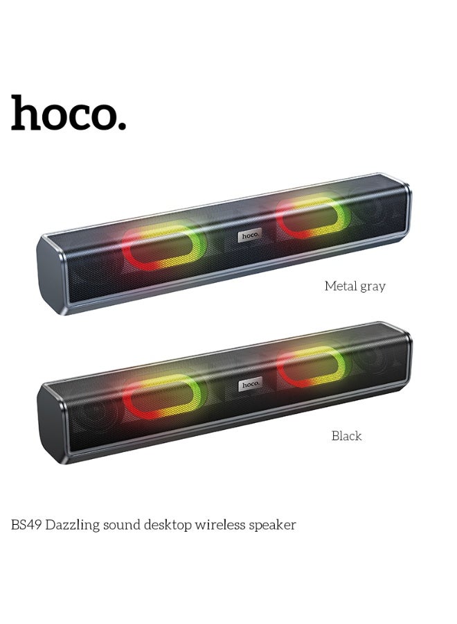BS49 Dazzling sound desktop wireless speaker