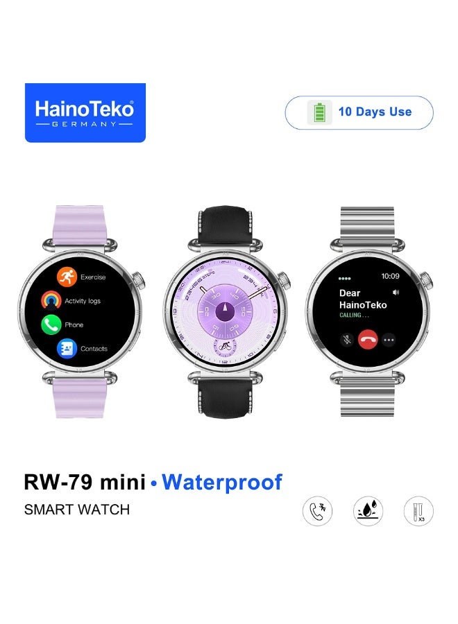 HainoTeko RW-79 Mini Waterproof Smart Watch with AMOLED…