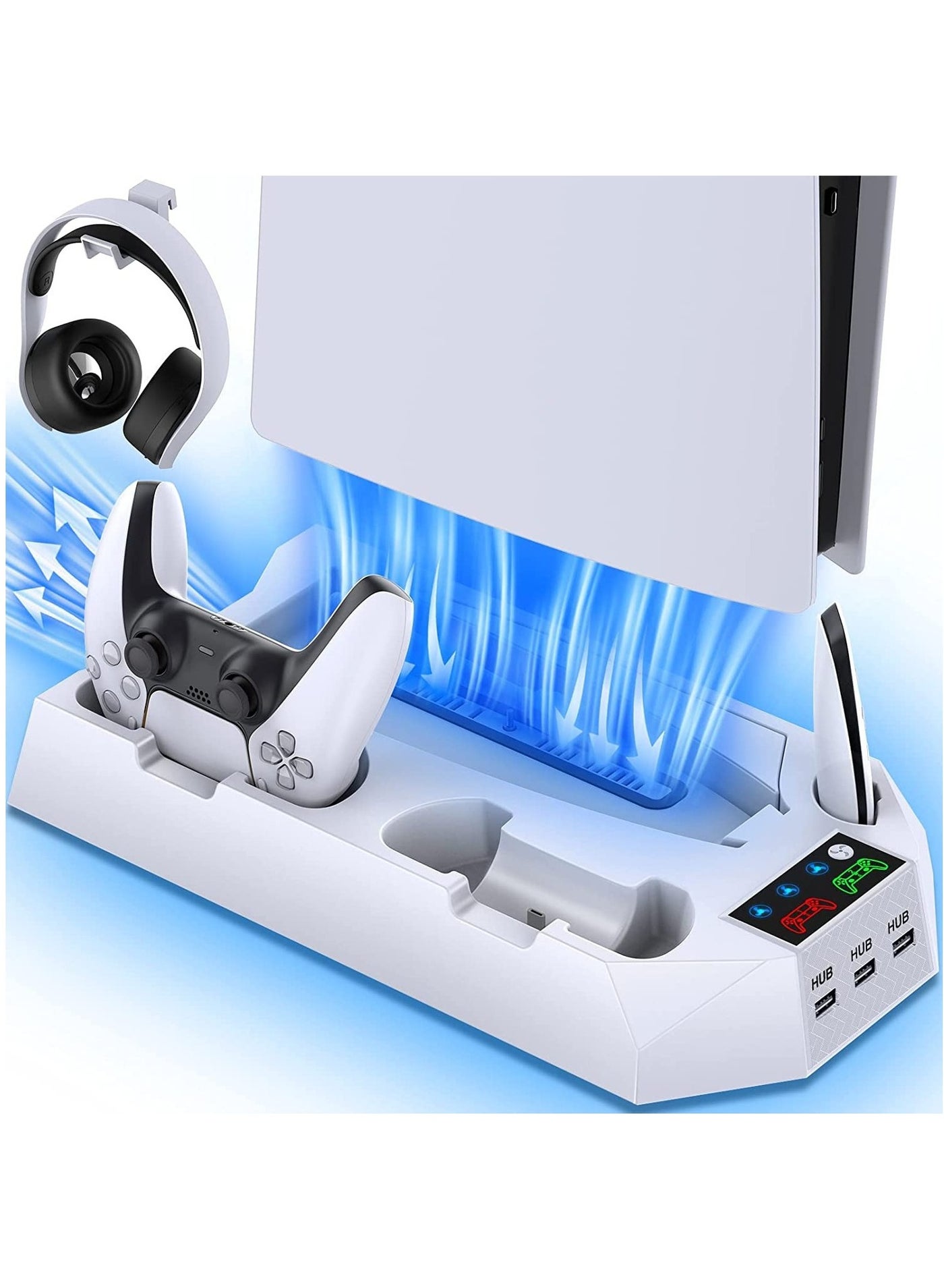 Multifunctional Cooling Stand for PS5 Digital…