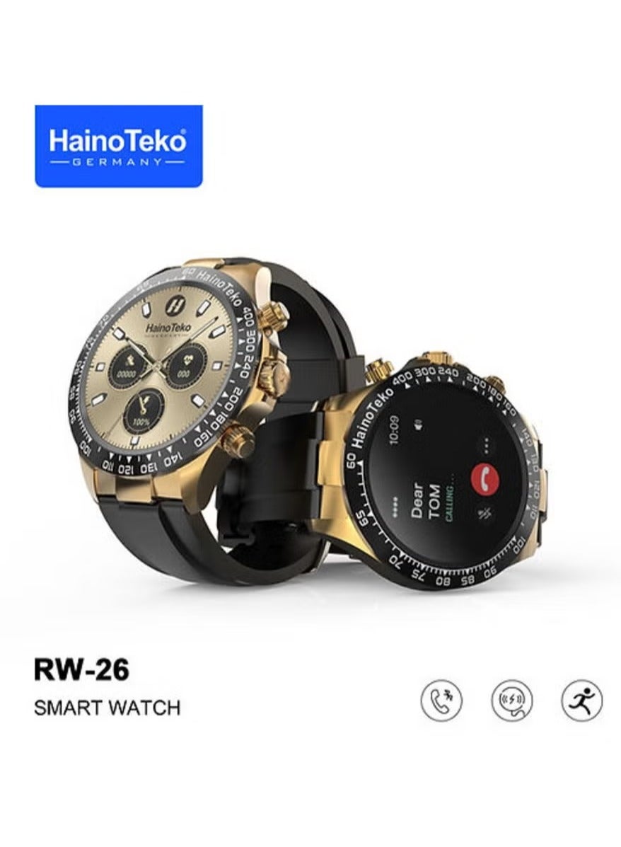 RW 26 Round Smart Watch for Men | Stylish…
