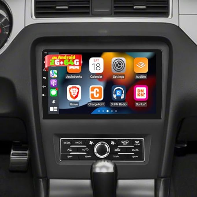 Compare 2+64G For Ford Mustang Radio 2010 2011 2012 2013 2014, 10 Inch Touch Screen Android Mustang Car Stereo, CarplayAndroid AutoEq AudioSwcBluetooth at KSA Price