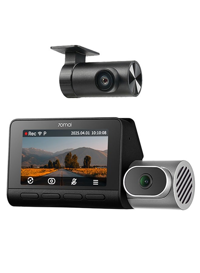 70mai 4K 3 Channel T800-2 Dash Cam, Car Camera…