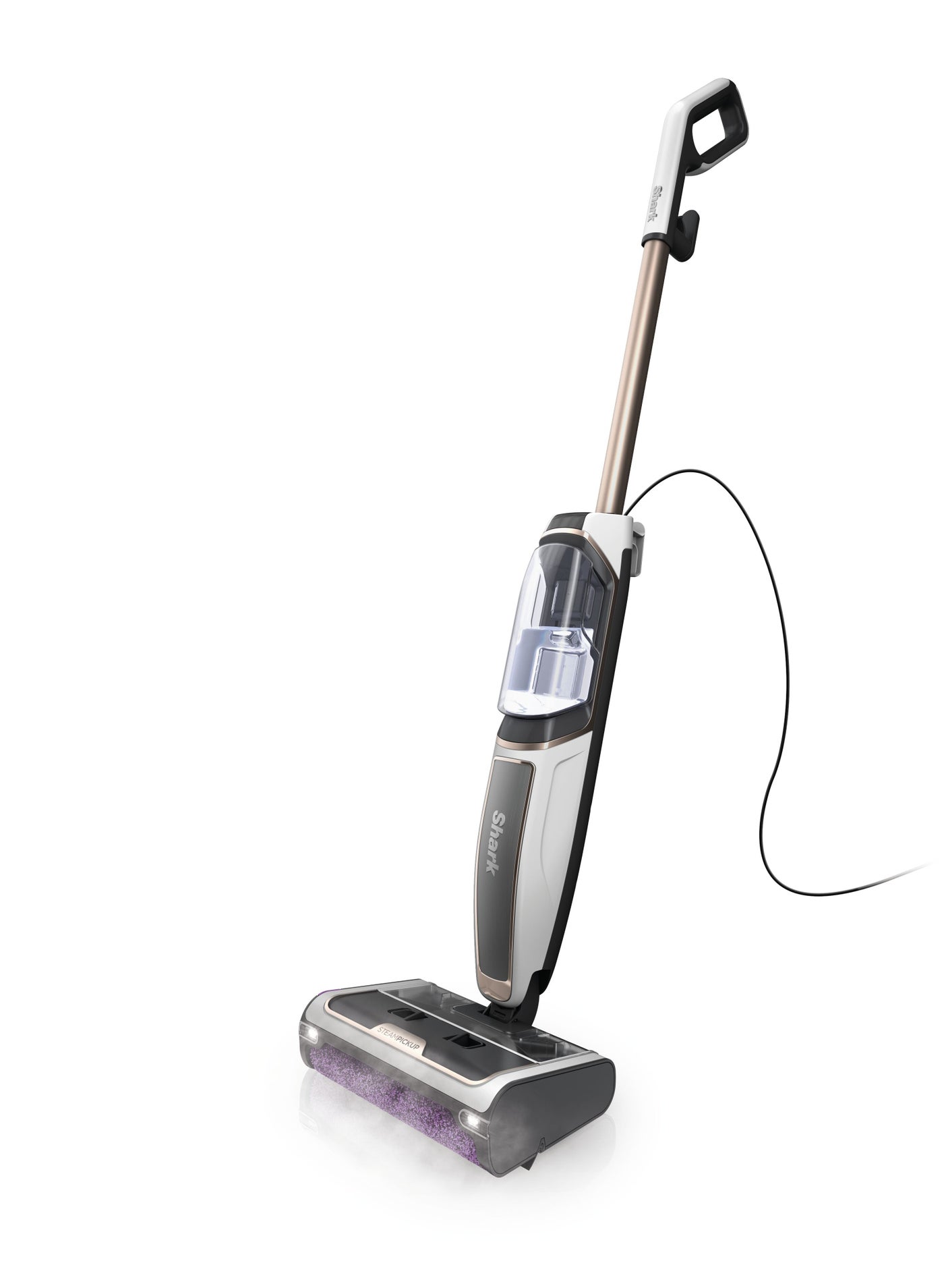 Compare SteamPickUp 3in1 Steam Mop for Hard Floors, Chemical Free, Cleans & Separates Wet & Dry Dirt, 420ml Content, Inc. Extra Brush Roll, Storage Station & Brush Roll Holder 1230 W SD200ME White at KSA Price