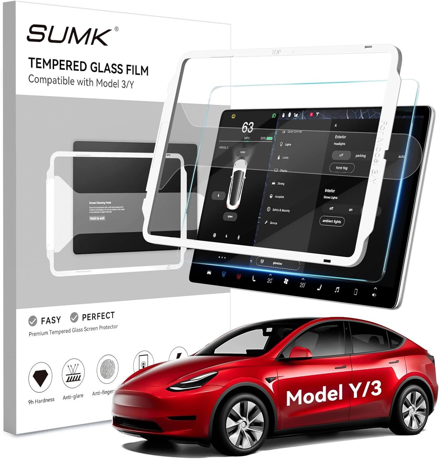SUMK Tesla Model 3 Center Control Touch Screen…