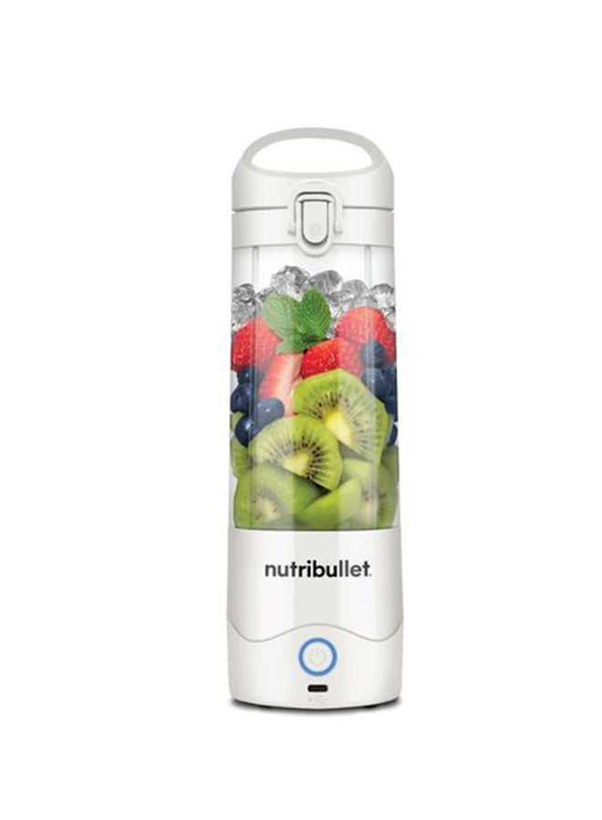 Compare Portable Blender for Protein Shake, Smoothie, Frozen Fruit & Ice, Tritan Plastic, BPAFree with Handled Sip Lid, USBC Rechargeable 2200mAh Battery, Dishwasher Safe Parts, 475 ml 100 W NBPB475W Off White at KSA Price