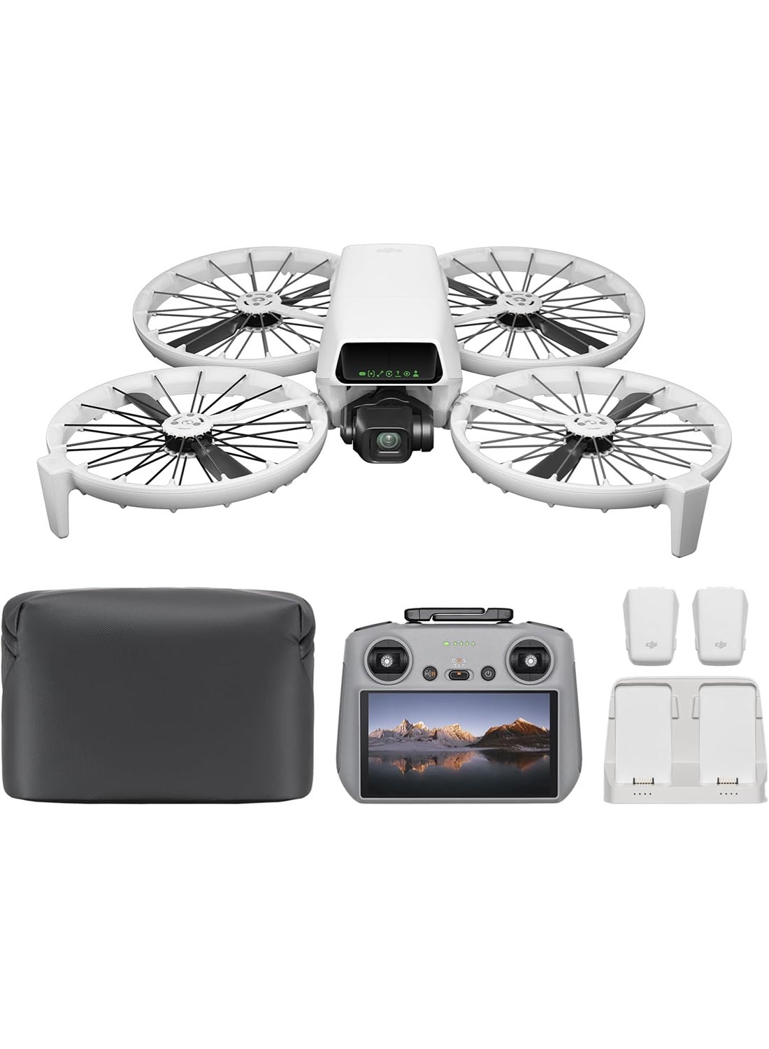Compare Flip Fly More Combo With RC 2 Screen Remote Controller, 4K UHD Camera Drone for Adults, Palm Takeoff, 3 Batteries for 93Min Flight Time, MOIAT CertifiedUAE Version with Official Warranty Support at KSA Price