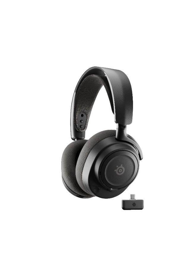 Compare SteelSeries Arctis Nova 7P Gen 2 Wireless Gaming Headset for PS5 & PS4, Dual 2.4?GHz + Bluetooth, 360° Spatial Audio, AI NoiseCancelling Microphone, 50+ Hour Battery, USBC Charging, MultiPlatform, Black | 61744 at KSA Price