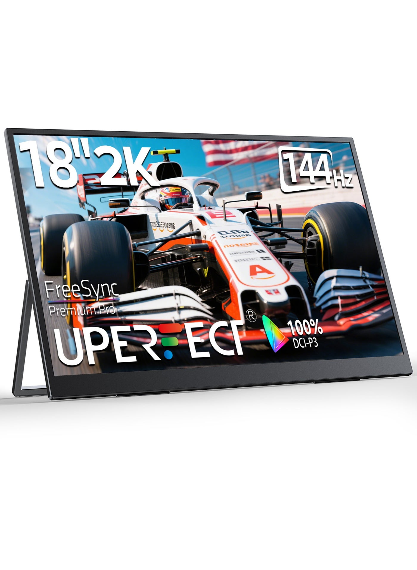 UPERFECT 18 Inch Portable Monitor 144Hz 2560*1600P…