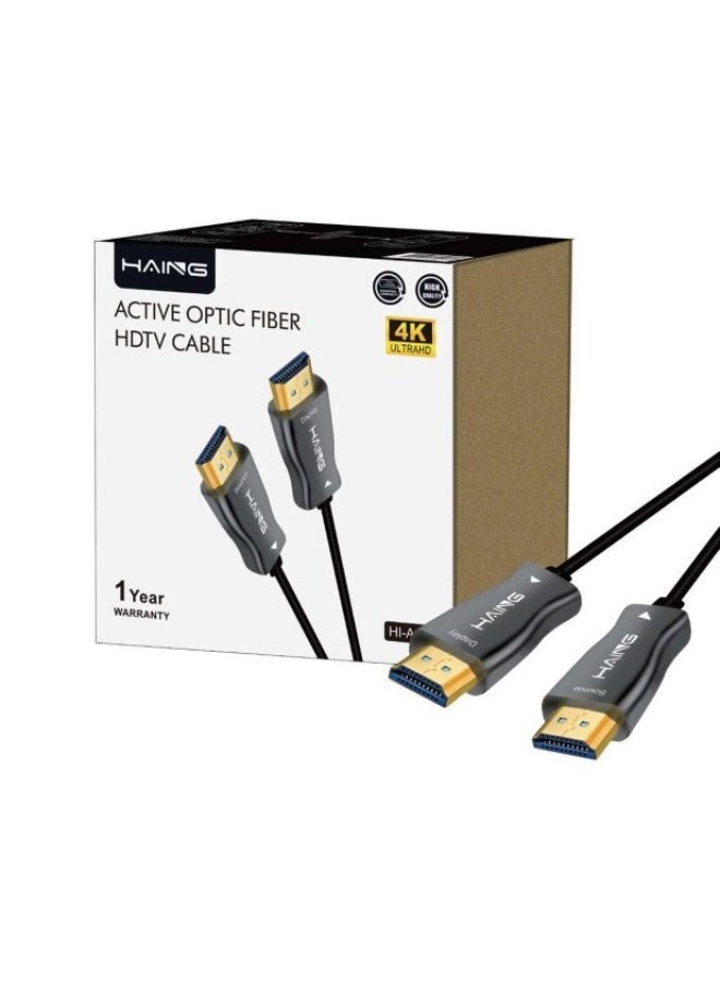 Compare Active Optic Fiber HDTV HDMI Cable 40M at KSA Price