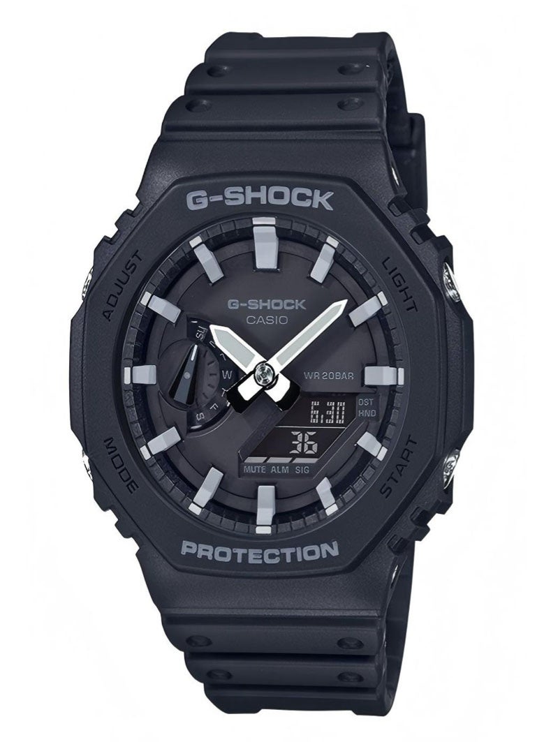 Compare Mens Water Resistant AnalogDigital Watch GA21001ADR at KSA Price