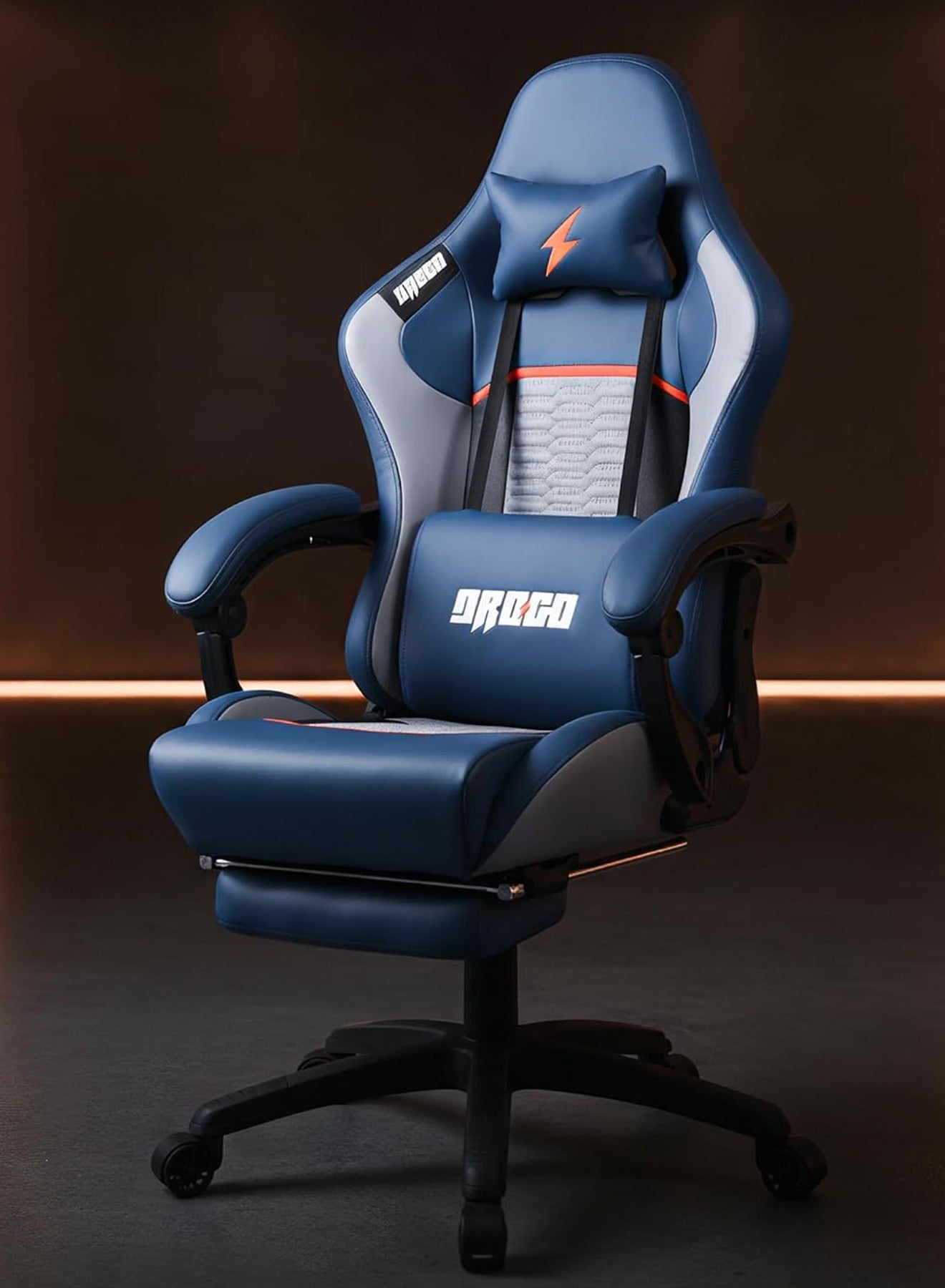 Drogo Ergonomic Gaming Chair with 7 Way adjustable…
