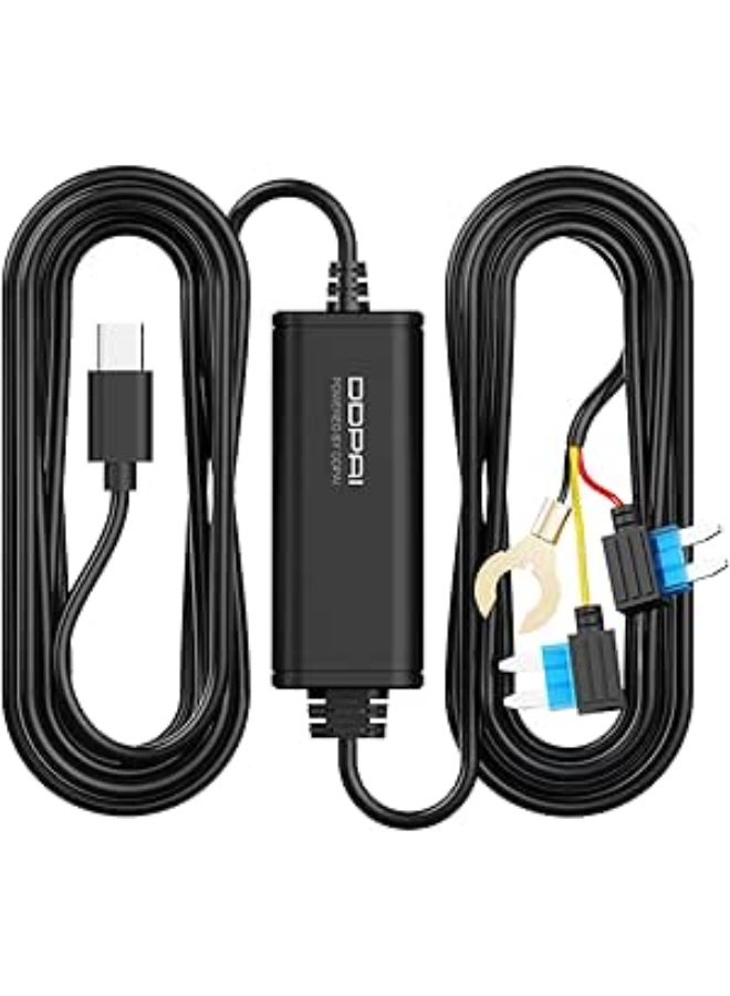 Compare DDPAI Dash Cam Hardwire Kit for Z60, Z60 Pro, Compatible with Z60 and Z60 πLink Models, Enabling 24 Hours AOV Parking Monitor, 12V2A to 5V3A, 3 Meters Long at KSA Price