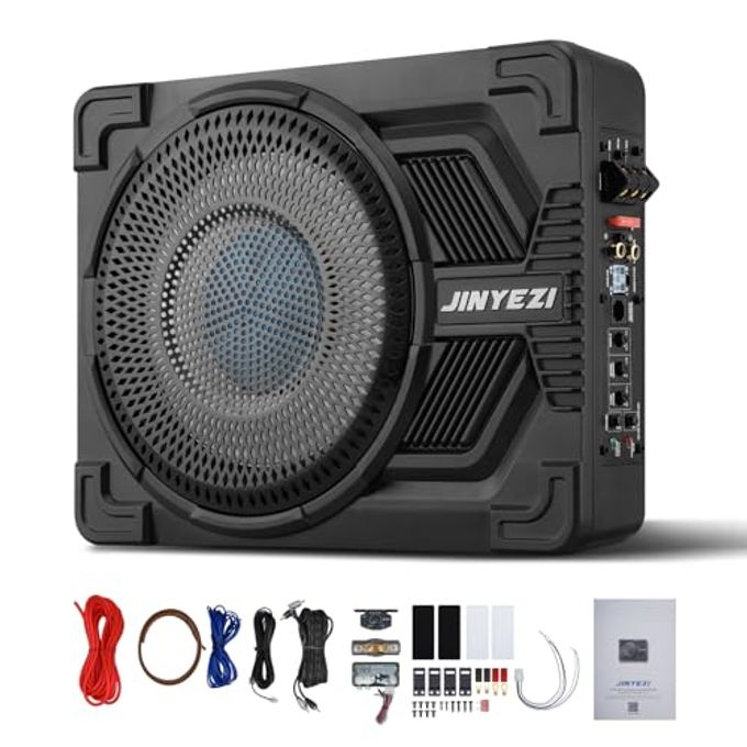 Compare 10 1200W Under Seat Subwoofers With Amp, Class D Mosfet Amp & Efficient Heat Dissipation Design, Independent Control For LowPass FilterGainBass Boost, Suitable For TrucksSuvsJeepsMpvs at KSA Price