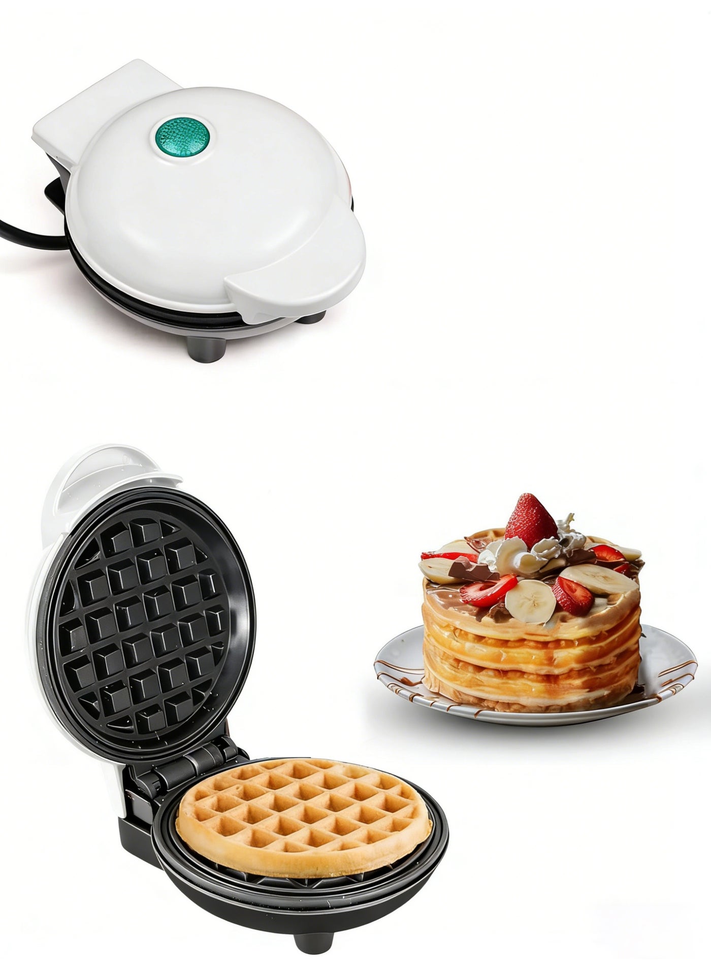 Mini Waffle Maker 4