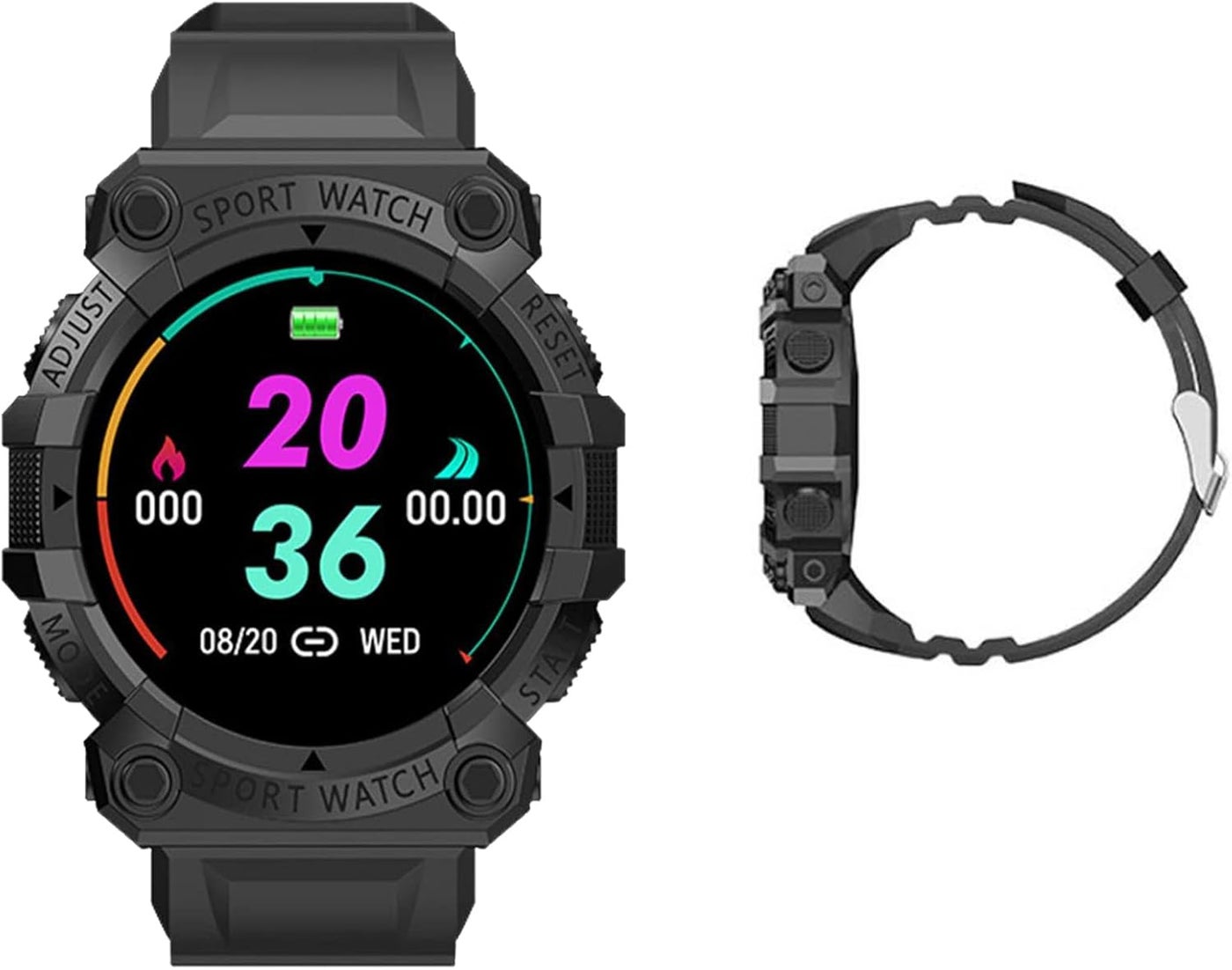 Compare Y56 Bluetooth Smart Watch, 19 Functions, Sports Waterproof Heart Rate Blood Pressure Oxygen Call & Message Reminder Fitness Watch for Men Women Compatible with AndroidiOS at KSA Price