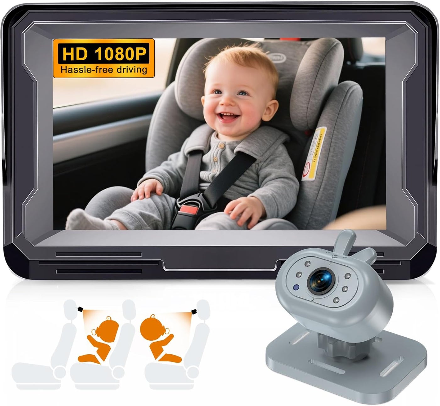 Baby Car Camera Easy Install RearFacing Infant…