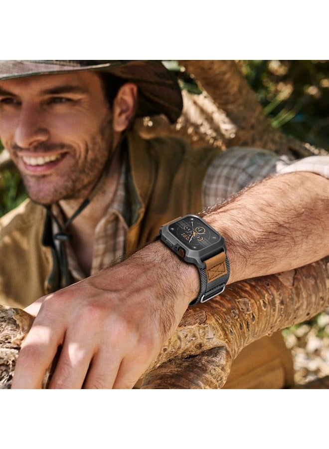 Bands Compatible with Apple Watch 44mm 45mm with Case,Rugged…