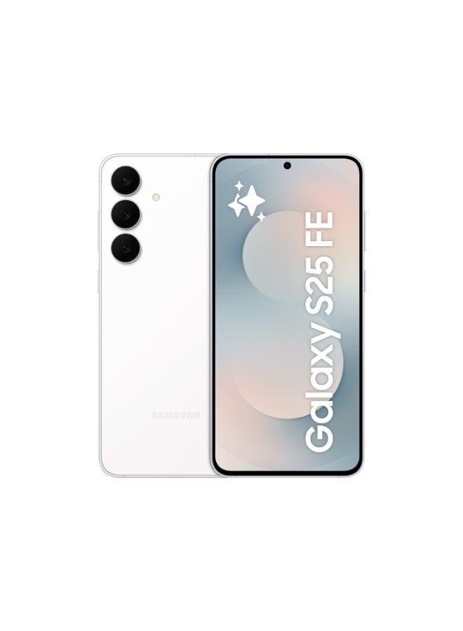 Galaxy S25 FE AI Dual SIM 5G White…