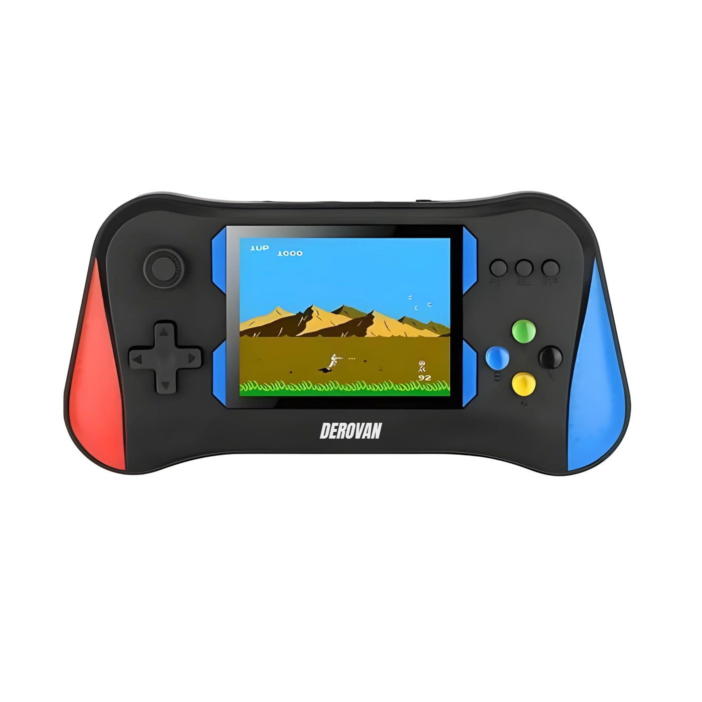 Compare Derovan 500?Game Plug?and?Play Retro Console Handheld X7M Edition with TV?Out & Two?Player Mode — 3.5? Color LCD • Rechargeable Battery • Ideal for Kids & Nostalgic Adults at KSA Price