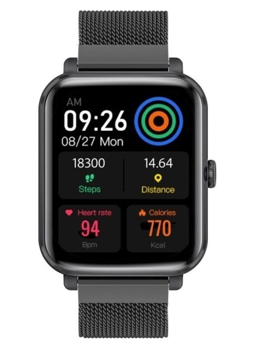 Compare Smart Watch, Bluetooth 5.3 Health And Fitness Tracker With Media Storage, 1.78Â€ Amoled Display, 20 Day Battery Life, 37 Sports Modes And Ip68 Water Resistance For Iphone 17, Galaxy S25, ProwatchM18 Graphite Graphite at KSA Price