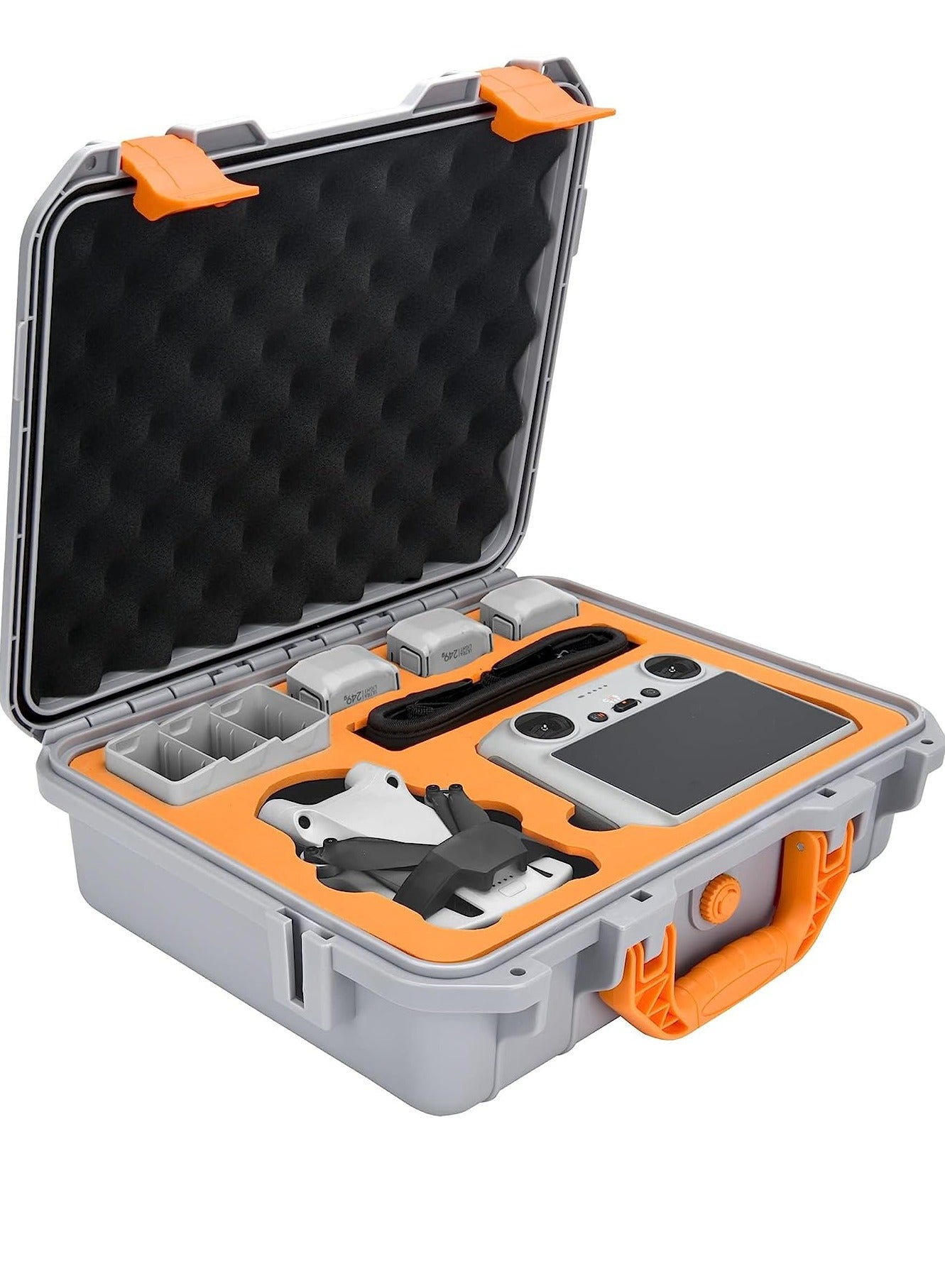 Compare Hard Case for DJI Mini 3 ProMini 3 Waterproof Pressure Resistant Carrying Case for DJI Mini 3 ProMini 3 Accessories  Fits Latest DJI RC Not Included Neck Strap at KSA Price