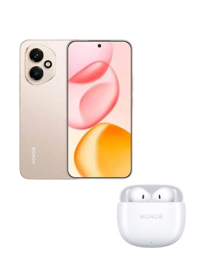 Compare Honor 400 Dual SIM Desert Gold 12GB RAM 256B 5G, With Free Earbud X6 at KSA Price