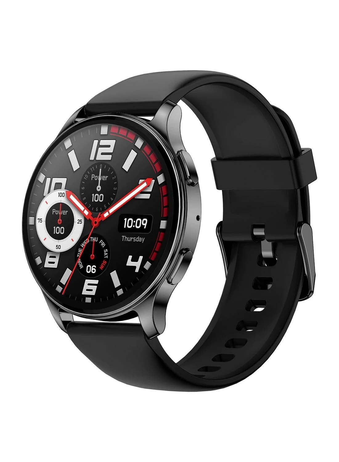 Compare Pop 3R Smart Watch With 1.43 3.6 Cm HD AMOLED Display, BT Calling And AI Voice Assistance Black at KSA Price