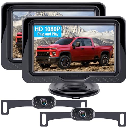 Backup Camera Ease Install for 2 Cars 2Pack…