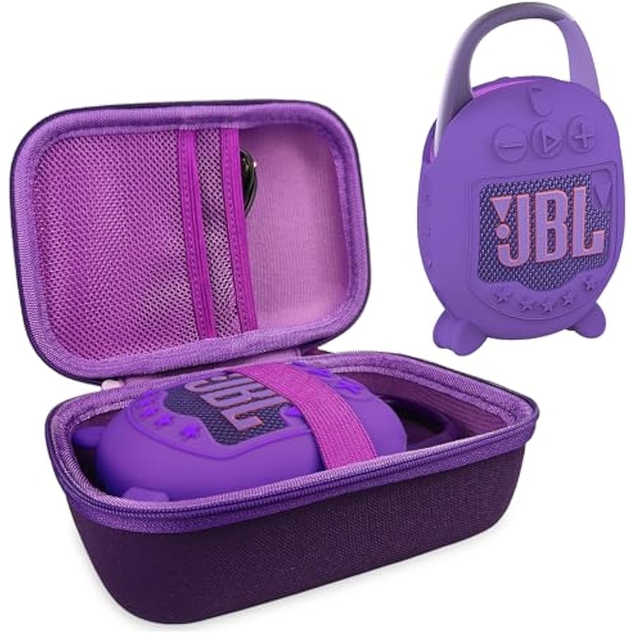 Silicone Cover and Hard Carrying Case for JBL…