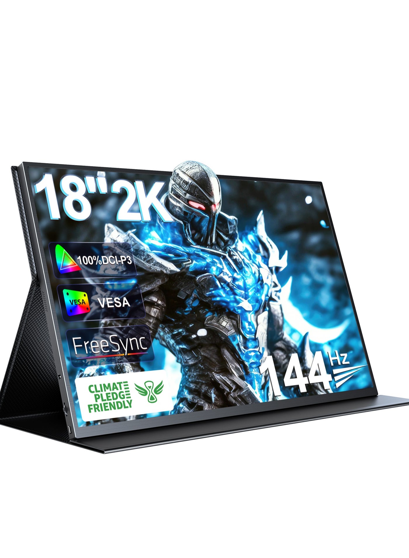 UPERFECT Portable Monitor 18 Inch 120 Hz…