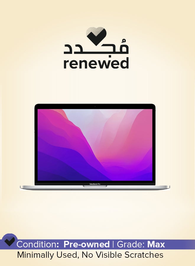 Compare Renewed  MacBook Pro M2 2022 13 Inch Apple M2 256GB SSD 8GB RAM,  macOS, Multimedia & Designing HD LED EnglishArabic Grey at KSA Price
